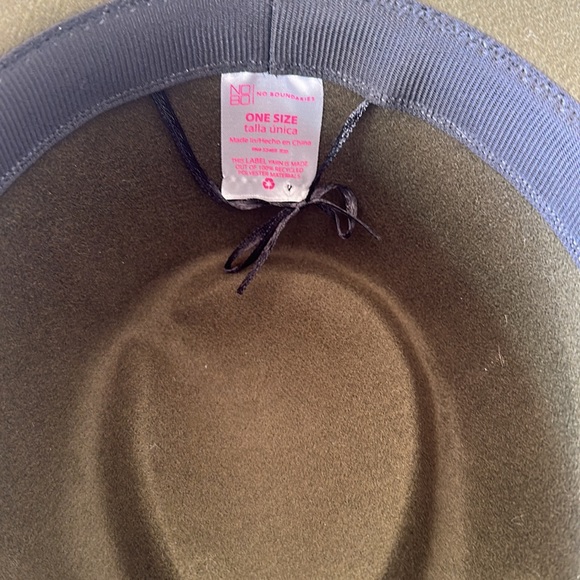 Olive Green Hat NWOT - Picture 2 of 3